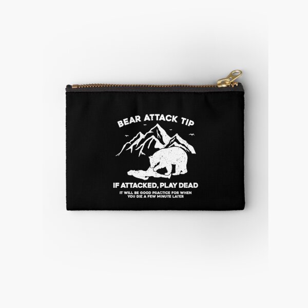 Item preview, Bear Attack Tip If Attacked Play Dead 2 designed and sold by ruinzahelva.