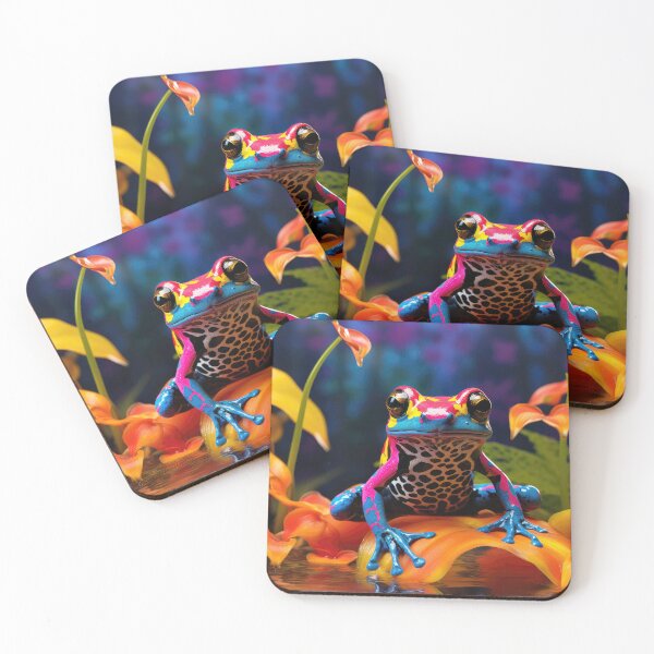 Item preview, Colorful Poison Dart Frog 01 designed and sold by Elisabeth Lucas.