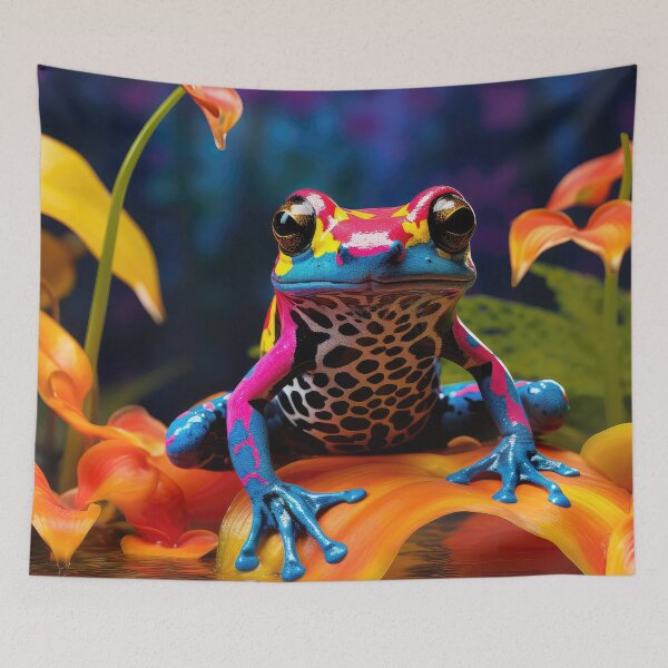 Item preview, Colorful Poison Dart Frog 01 designed and sold by Elisabeth Lucas.