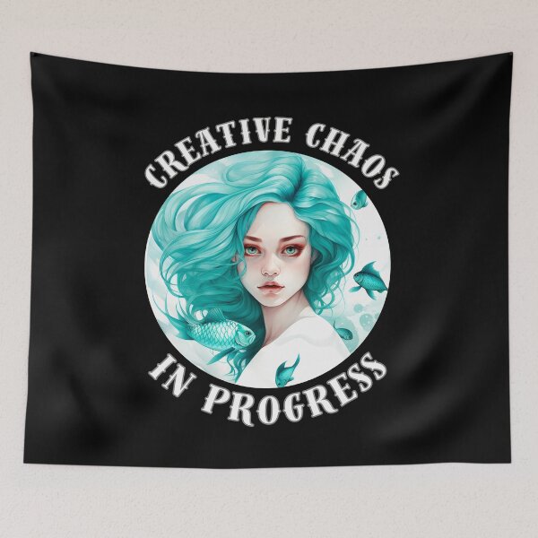 Item preview, Creative Chaos In Progress designed and sold by ZodiacWonders.