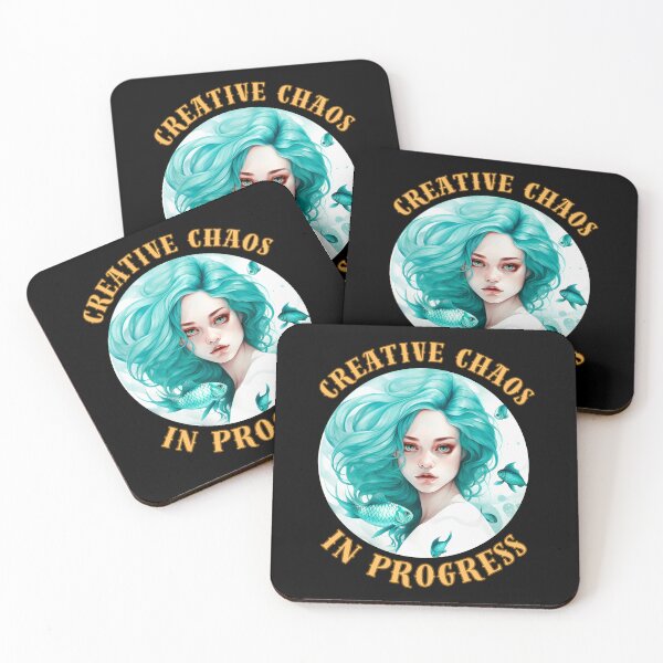 Item preview, Creative Chaos In Progress. pisces zodiac  designed and sold by ZodiacWonders.