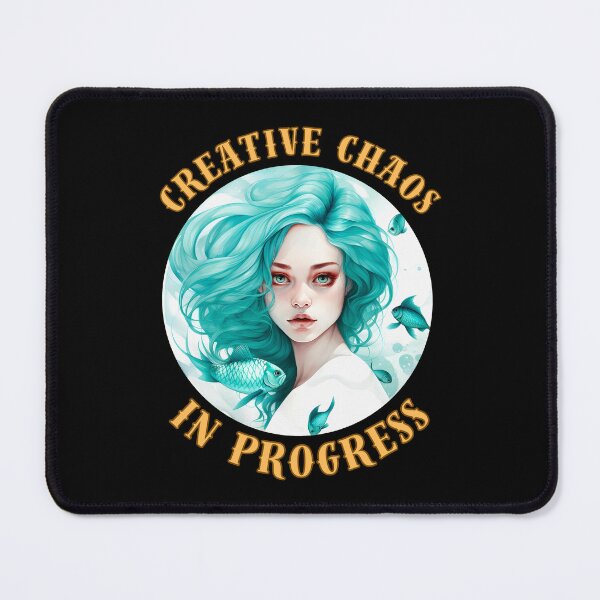 Item preview, Creative Chaos In Progress. pisces zodiac designed and sold by ZodiacWonders.