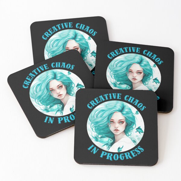 Item preview, Creative Chaos In Progress. pisces sign designed and sold by ZodiacWonders.