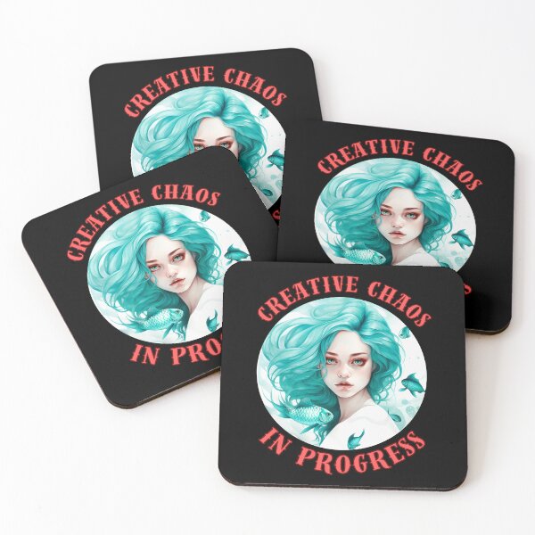 Item preview, Creative Chaos In Progress. pisces astrology designed and sold by ZodiacWonders.