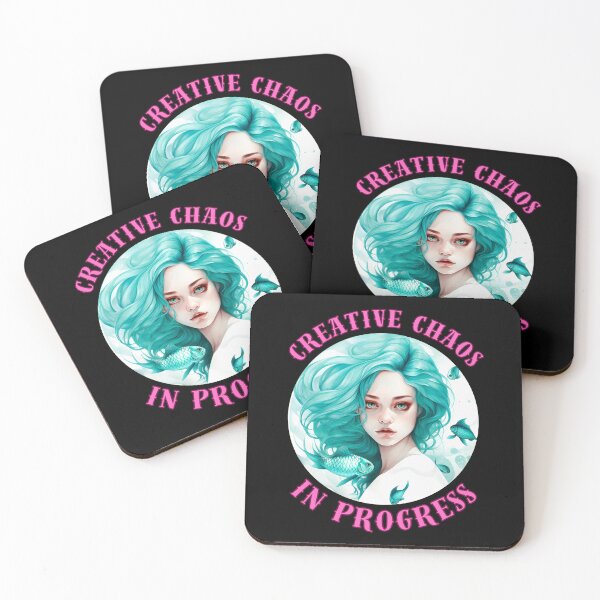 Item preview, Creative Chaos In Progress. pisces birthday designed and sold by ZodiacWonders.