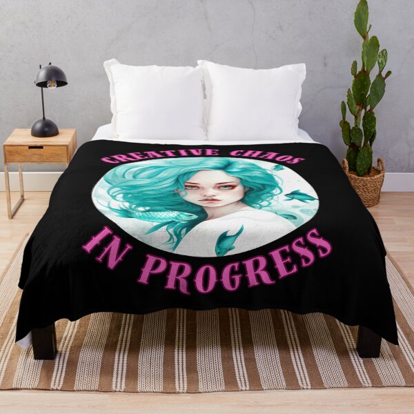 Item preview, Creative Chaos In Progress. pisces birthday designed and sold by ZodiacWonders.