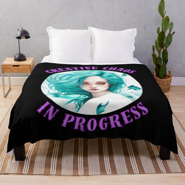 Item preview, Creative Chaos In Progress. pisces horoscope designed and sold by ZodiacWonders.
