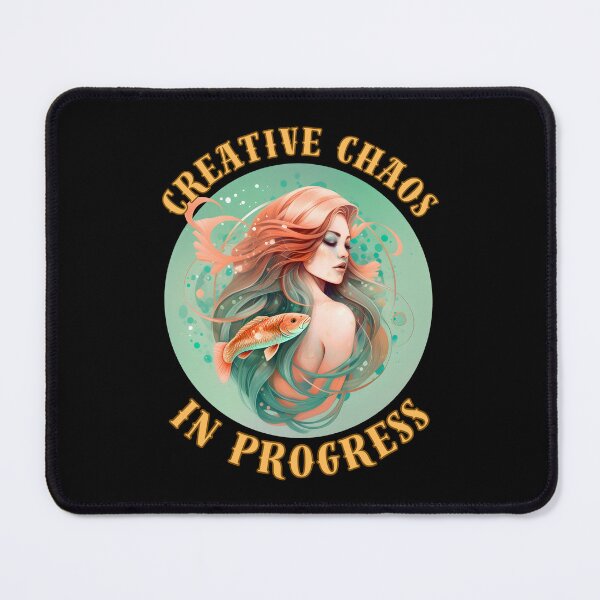 Item preview, Creative Chaos In Progress. pisces fish designed and sold by ZodiacWonders.