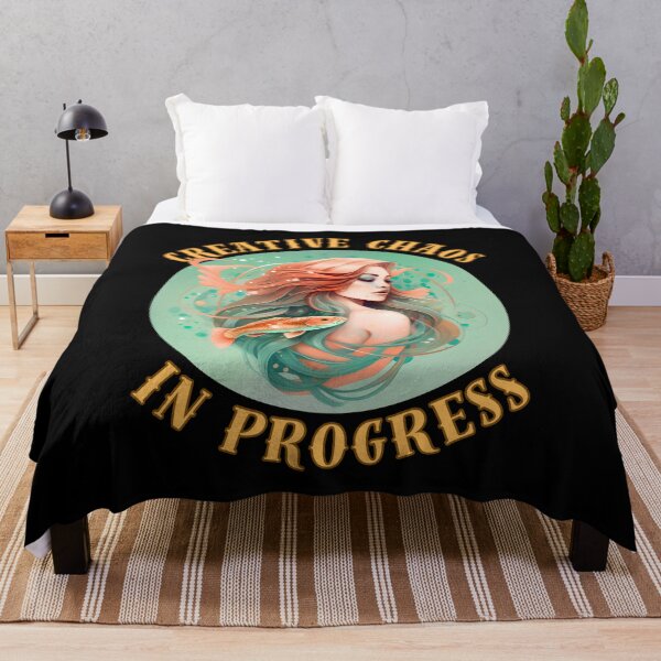 Item preview, Creative Chaos In Progress. pisces fish designed and sold by ZodiacWonders.