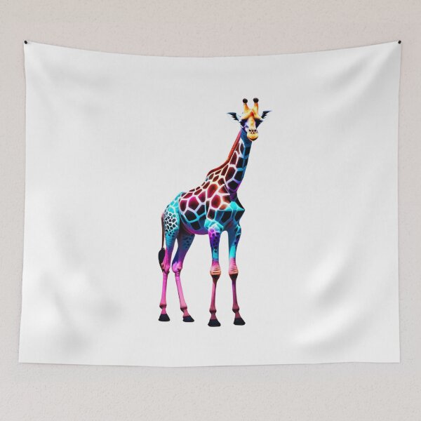 Artikelvorschau, Bunte Giraffe entworfen und verkauft von GloriousArtSKD.