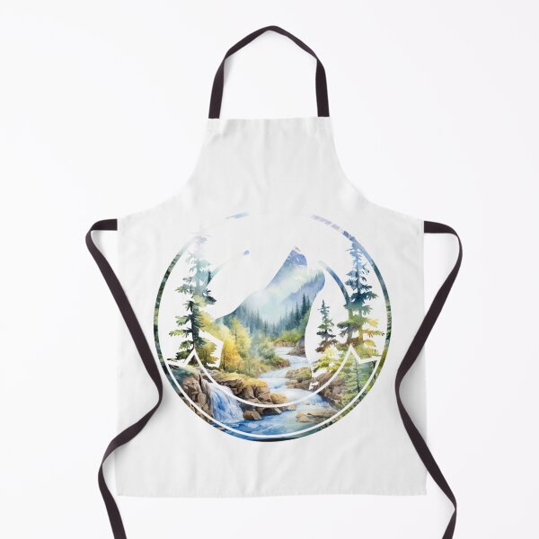 Item preview, Wolf Forest Mountain Landscape Silhouette designed and sold by TheAnimalZ00.