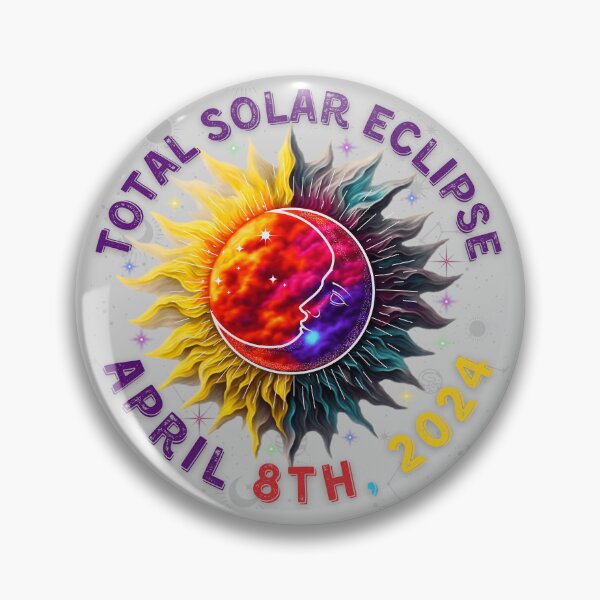 Item preview, astronomy Solar Eclipse 2024 , Astronomy Gift ideas designed and sold by Anu  Ram.