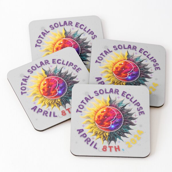 Item preview, astronomy Solar Eclipse 2024 , Astronomy Gift ideas designed and sold by Anu  Ram.