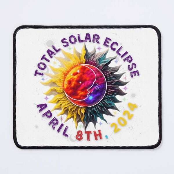 Item preview, astronomy Solar Eclipse 2024 , Astronomy Gift ideas designed and sold by Anu Ram.