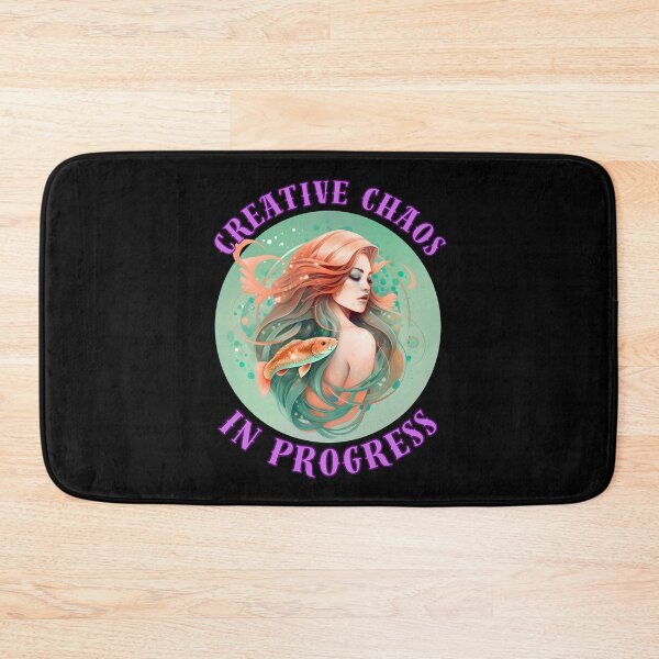 Item preview, Creative Chaos In Progress. pisces personality designed and sold by ZodiacWonders.