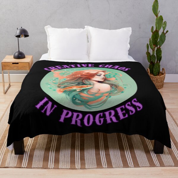 Item preview, Creative Chaos In Progress. pisces personality designed and sold by ZodiacWonders.