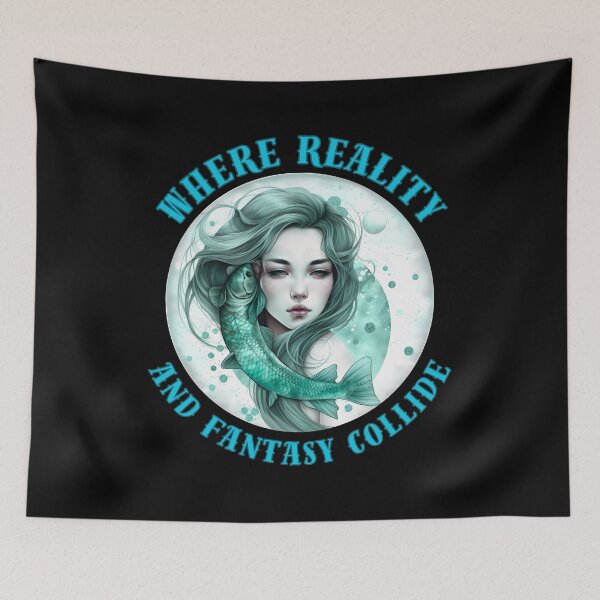 Item preview, Where Reality And Fantasy Collide. pisces sign designed and sold by ZodiacWonders.