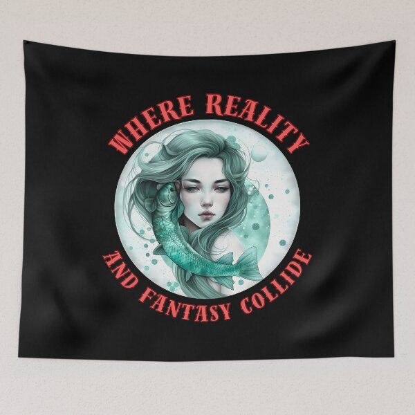 Item preview, Where Reality And Fantasy Collide. pisces astrology designed and sold by ZodiacWonders.