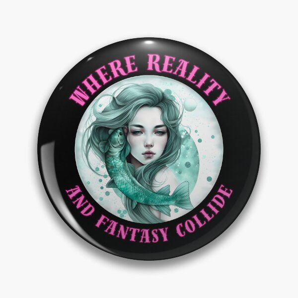 Item preview, Where Reality And Fantasy Collide. pisces birthday designed and sold by ZodiacWonders.