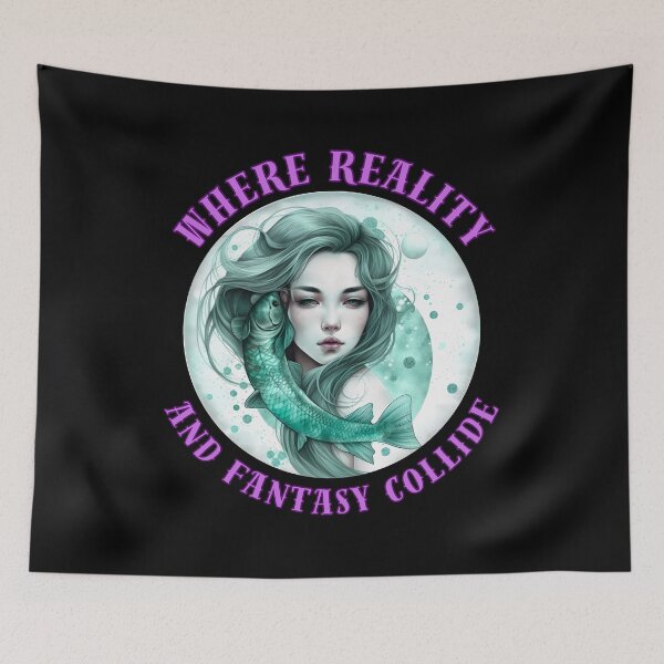 Item preview, Where Reality And Fantasy Collide. pisces horoscope designed and sold by ZodiacWonders.