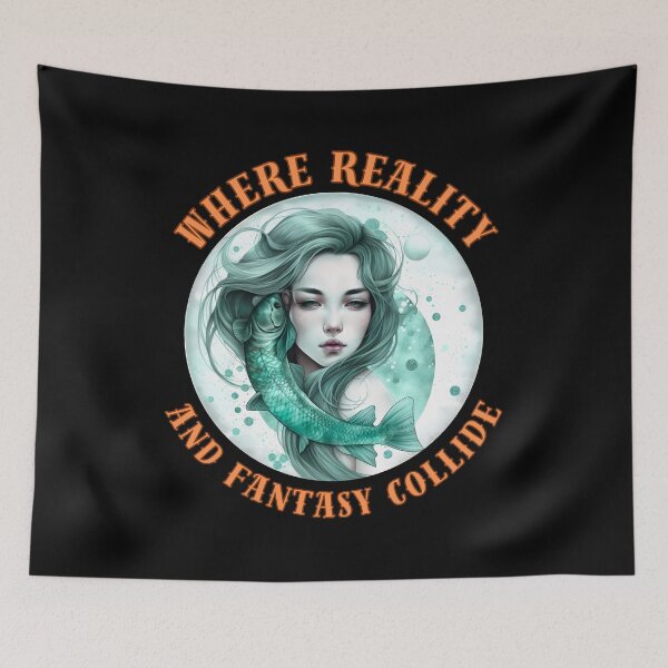 Item preview, Where Reality And Fantasy Collide. pisces season designed and sold by ZodiacWonders.