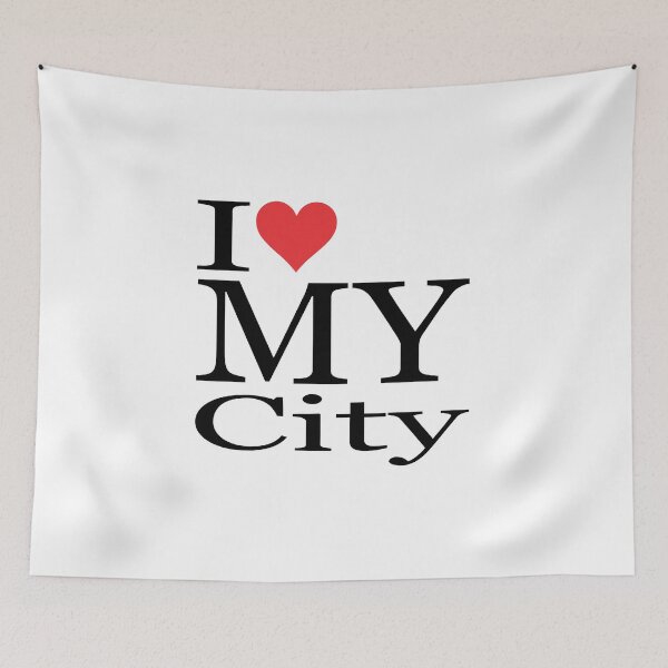 Item preview, I LOVE MY CITY designed and sold by snapacrab.