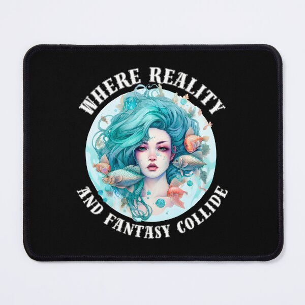 Item preview, Where Reality And Fantasy Collide. pisces symbol designed and sold by ZodiacWonders.