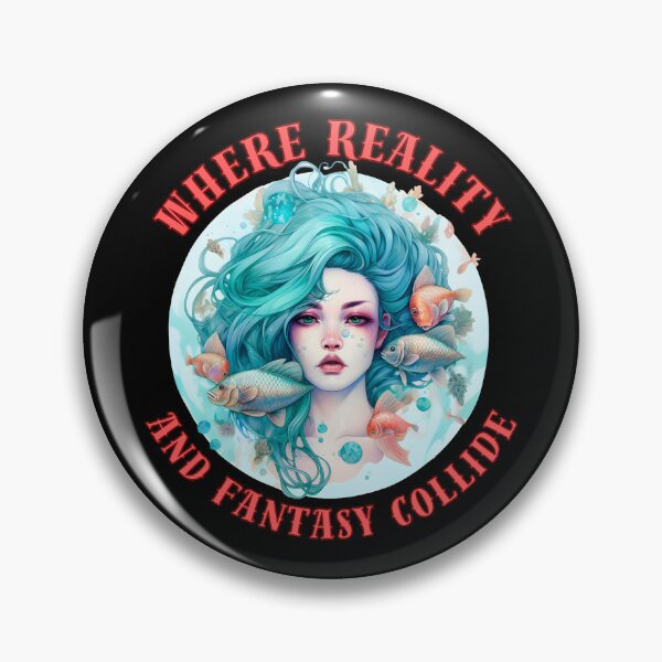 Item preview, Where Reality And Fantasy Collide. pisces funny designed and sold by ZodiacWonders.