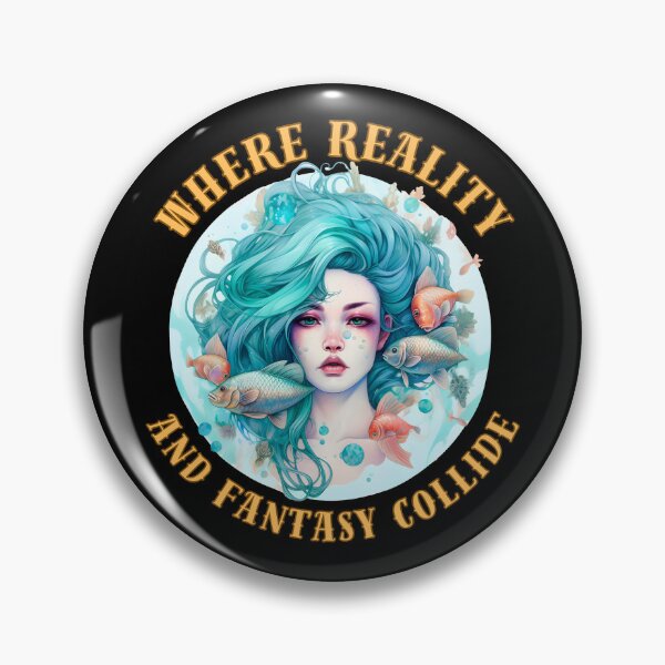 Item preview, Where Reality And Fantasy Collide. pisces fish designed and sold by ZodiacWonders.