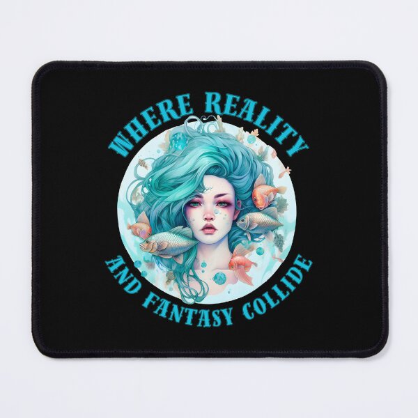 Item preview, Where Reality And Fantasy Collide. pisces quote designed and sold by ZodiacWonders.