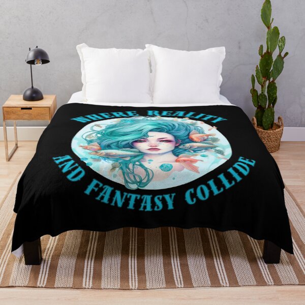 Item preview, Where Reality And Fantasy Collide. pisces quote designed and sold by ZodiacWonders.