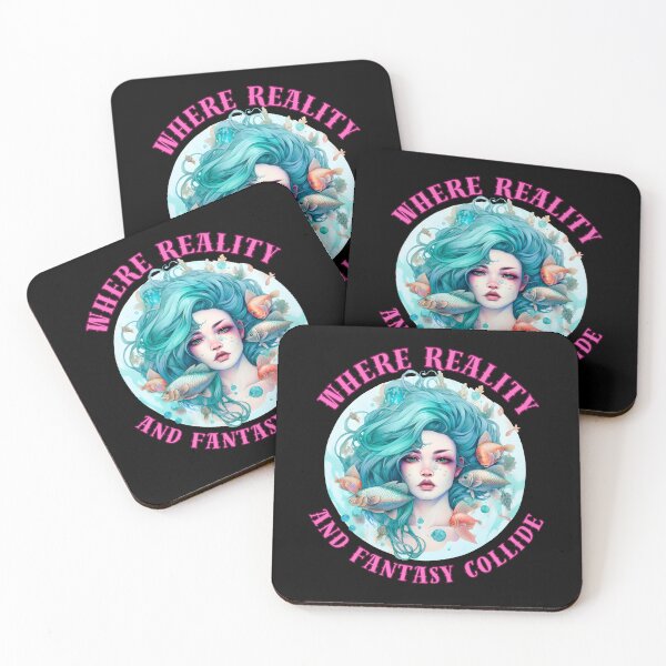 Item preview, Where Reality And Fantasy Collide. pisces lovers designed and sold by ZodiacWonders.