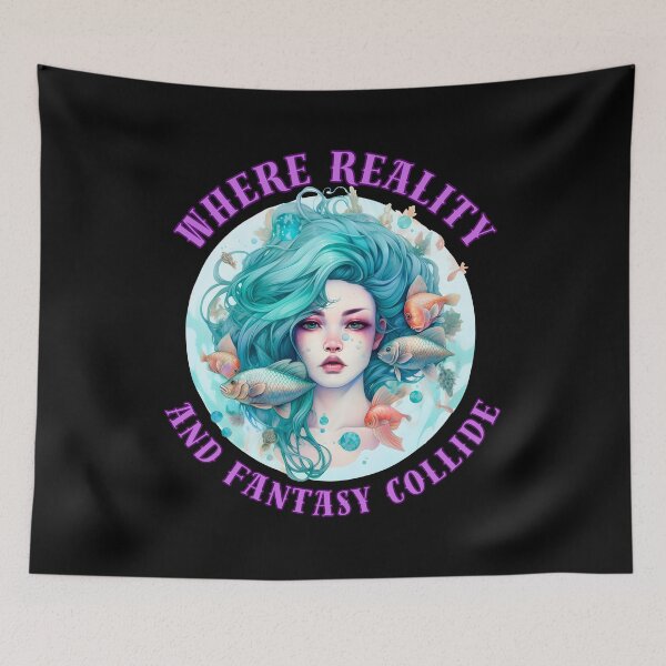 Item preview, Where Reality And Fantasy Collide. pisces personality designed and sold by ZodiacWonders.