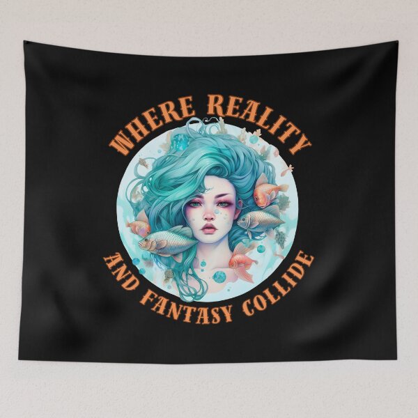 Item preview, Where Reality And Fantasy Collide. pisces personality designed and sold by ZodiacWonders.