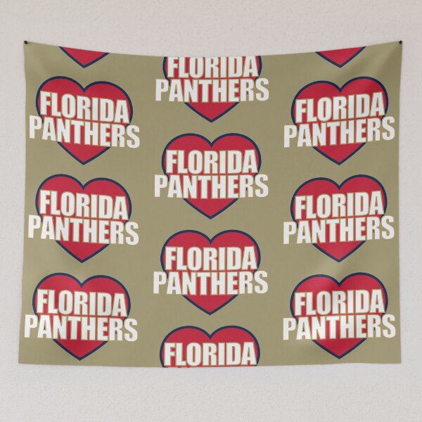 Item preview, Florida Panthers Heart designed and sold by Chesley Design.