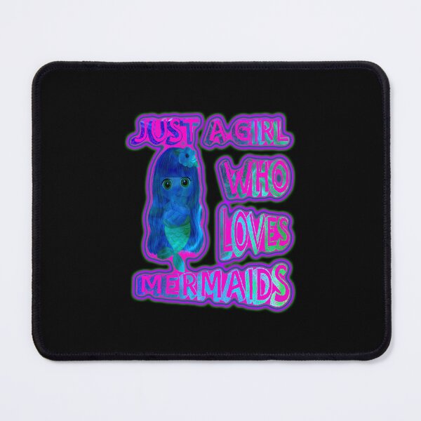 Item preview, just a girl who loves mermaids #2 funny designed and sold by creativerooney.