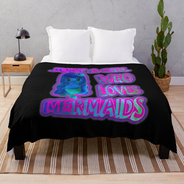 Item preview, just a girl who loves mermaids #2 funny designed and sold by creativerooney.