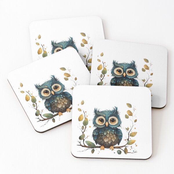 Item preview, Cutie Owl #3 designed and sold by DesignVistaHub.