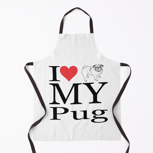 Item preview, I LOVE MY PUG designed and sold by snapacrab.