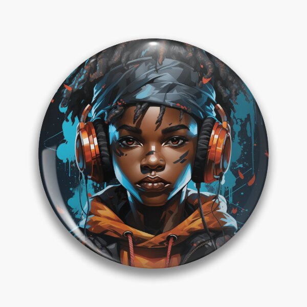 Item preview, Night Amber: Afrocentric Art designed and sold by UrbanEthnicArts.