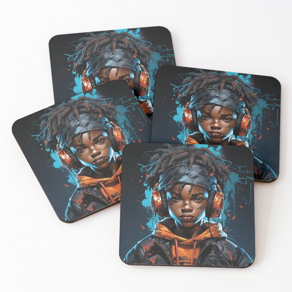 Item preview, Night Amber: Afrocentric Art designed and sold by UrbanEthnicArts.