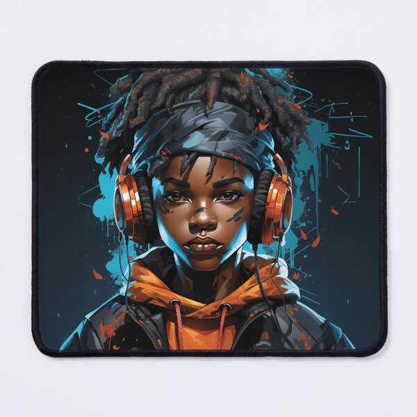 Item preview, Night Amber: Afrocentric Art designed and sold by UrbanEthnicArts.
