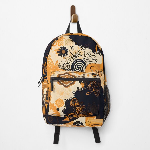 Item preview, Autumn Harmony Afro-Floral Artwork designed and sold by inkArtistryfine.