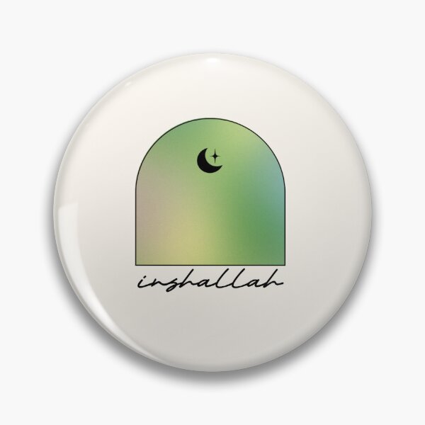 Item preview, Inshallah Green Gradient Design designed and sold by KhushuDesign.