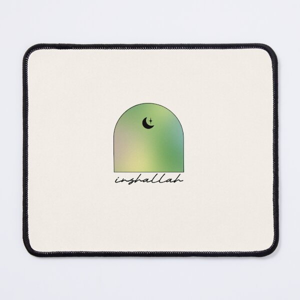 Item preview, Inshallah Green Gradient Design designed and sold by KhushuDesign.