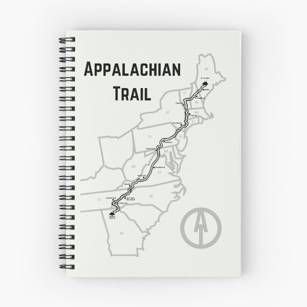 Item preview, Appalachian Trail Progress Map designed and sold by jjomally1.