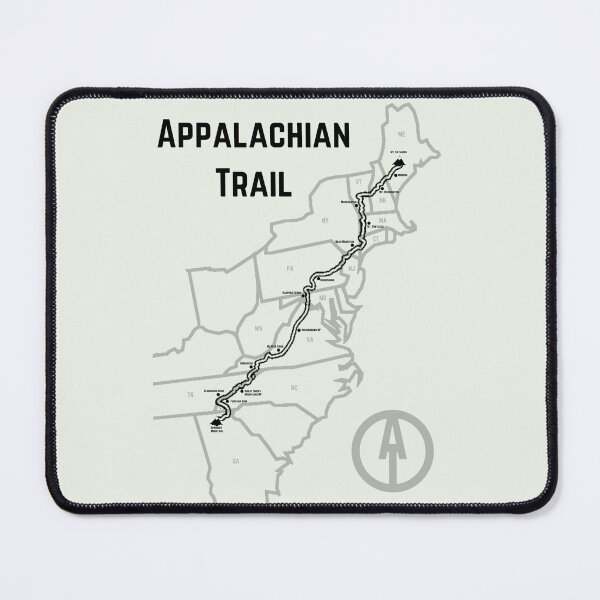 Item preview, Appalachian Trail Progress Map designed and sold by jjomally1.
