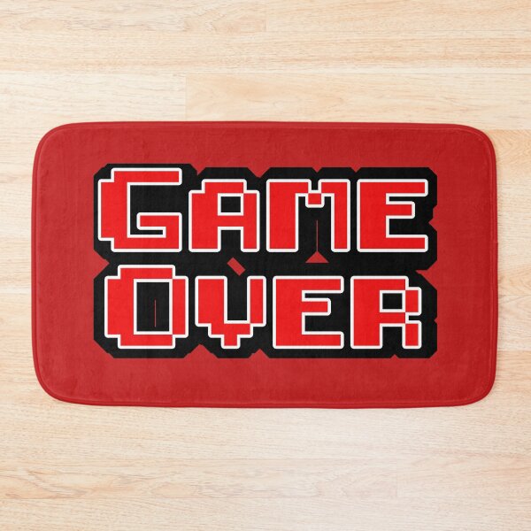 Item preview, Game Over Retro Gamer designed and sold by GreenGuyTees.
