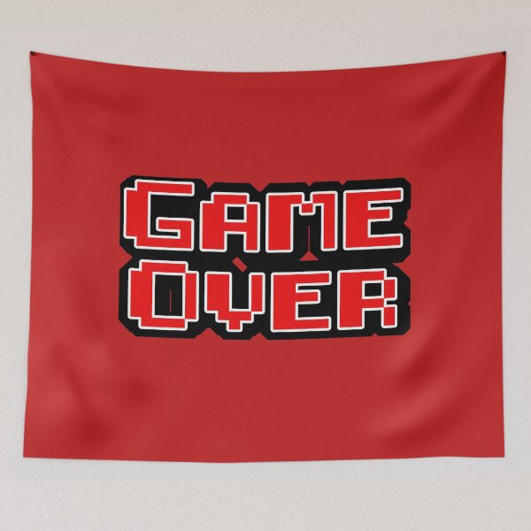 Item preview, Game Over Retro Gamer designed and sold by GreenGuyTees.