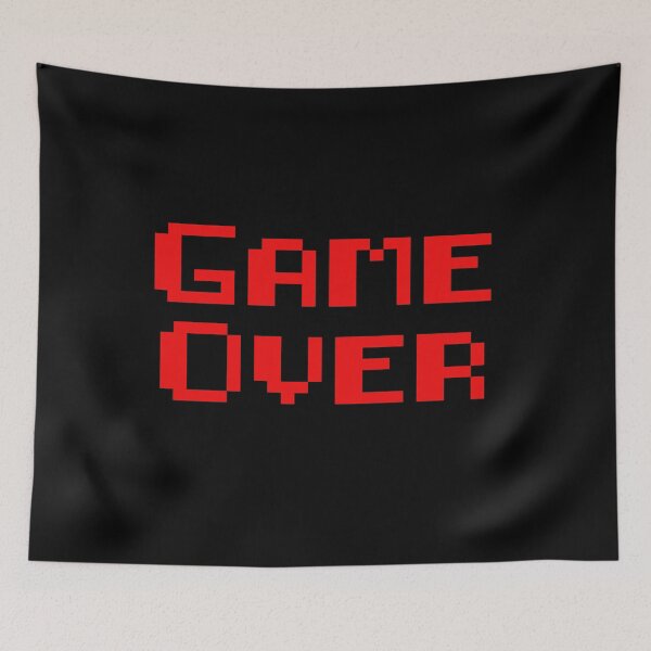 Item preview, Game Over Retro Gamer designed and sold by GreenGuyTees.